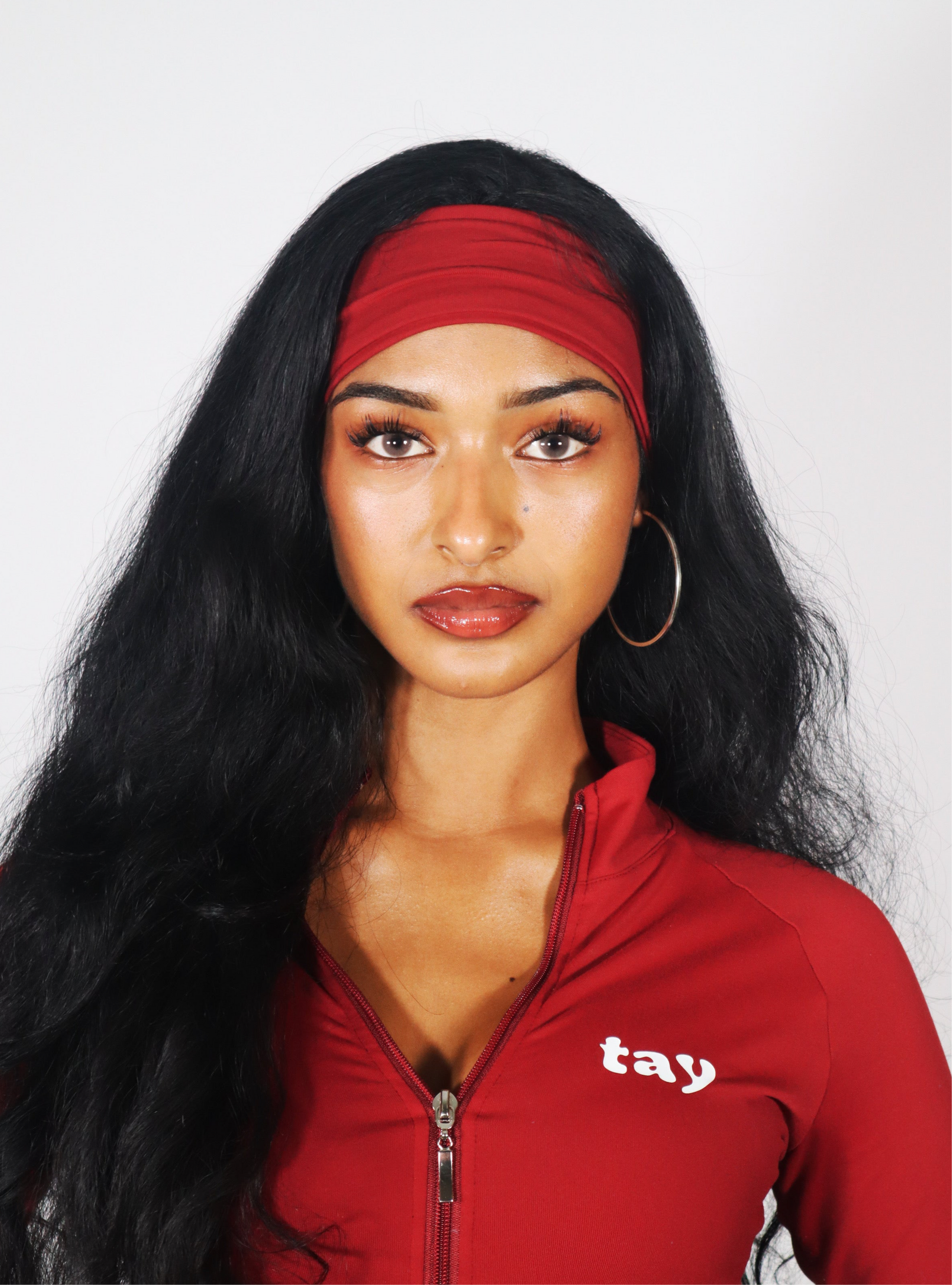 strawberry red headband