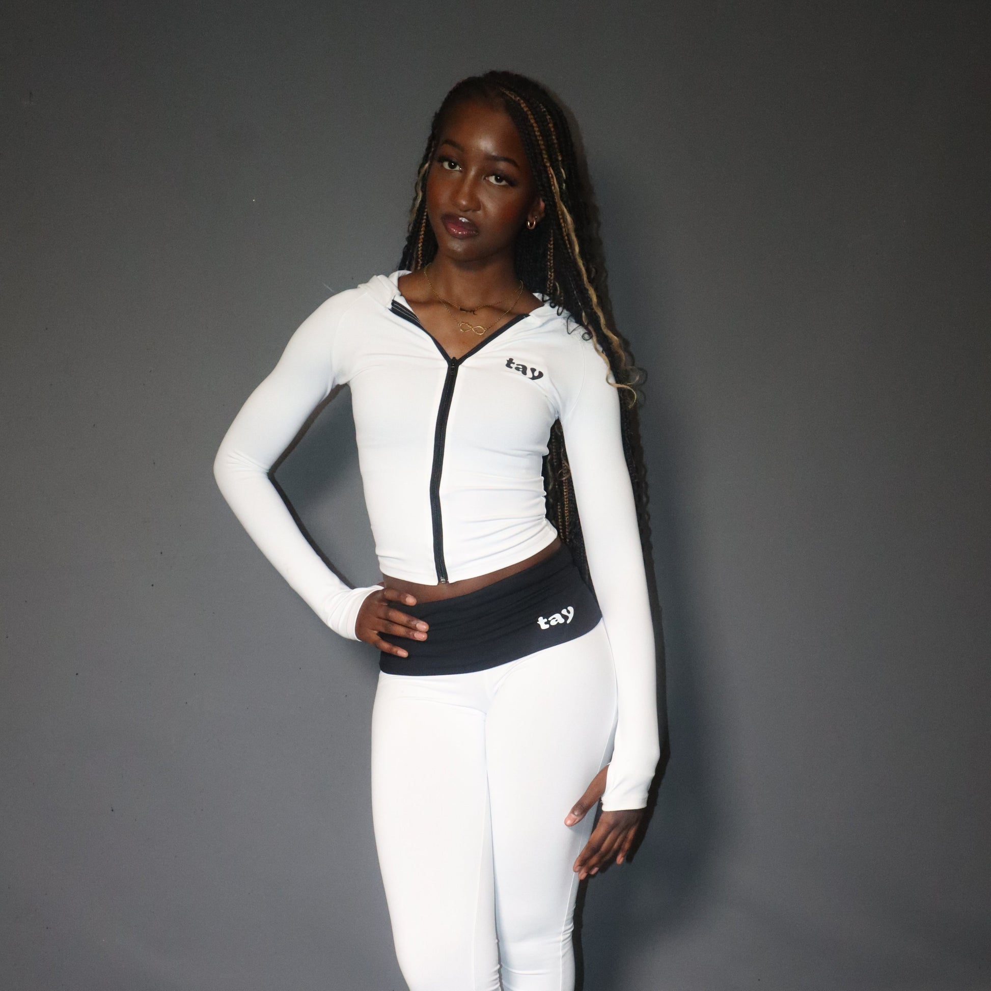 White Swan T.A.Y Fold-over Jacket