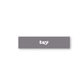 003 "GREY" TAY HEADBAND