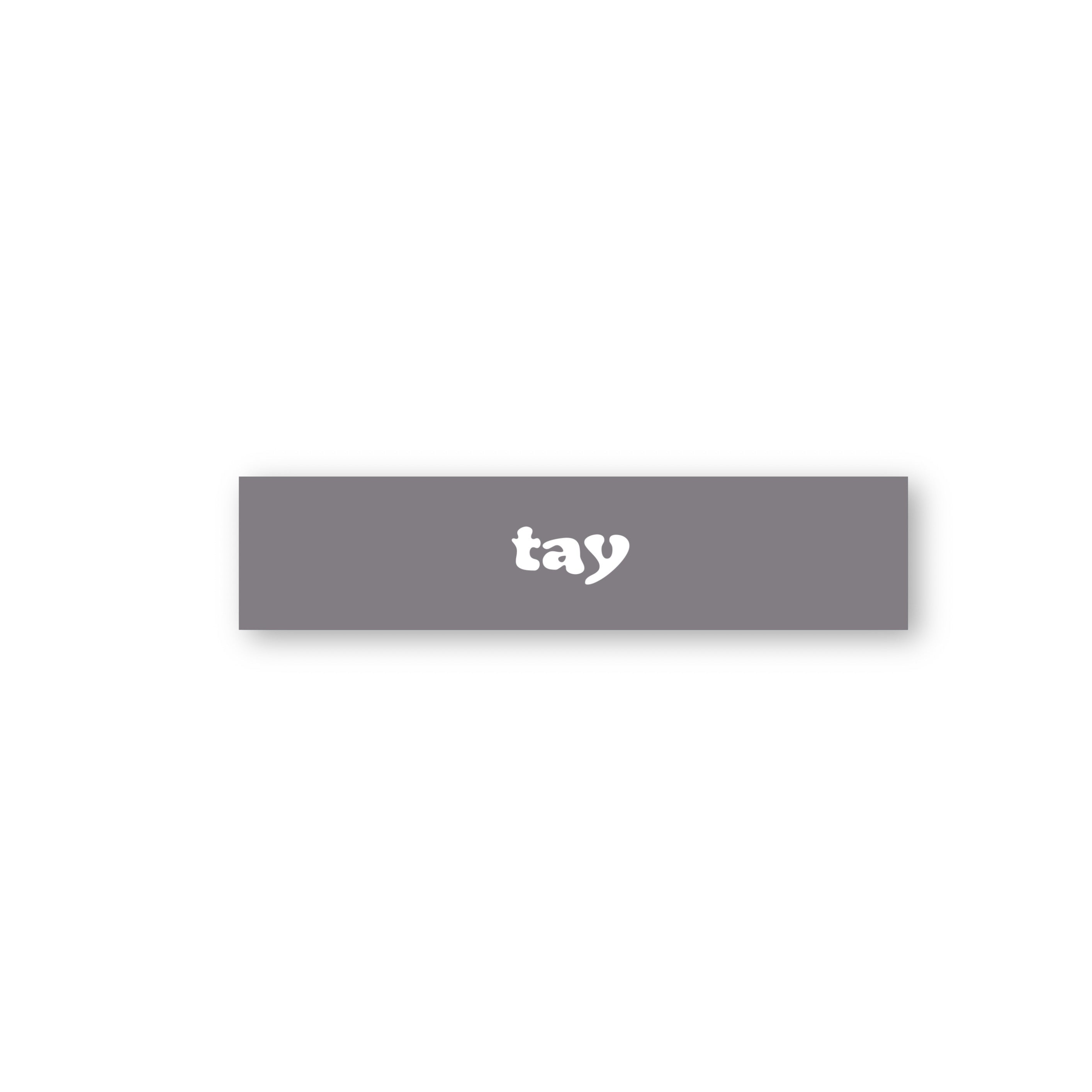 003 "GREY" TAY HEADBAND