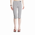 "BLACK AND WHITE" STRIPED T.A.Y CAPRIS
