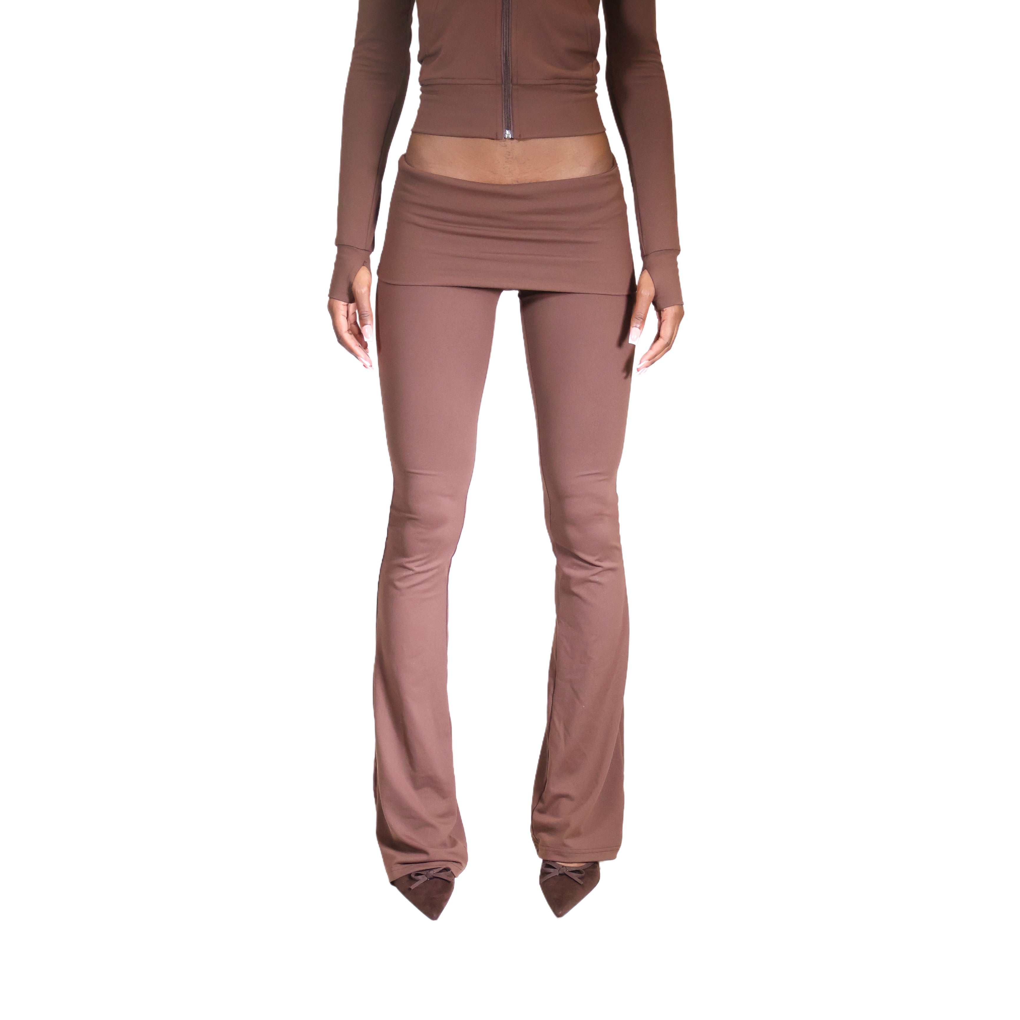 "warmth" brown T.A.Y leggings