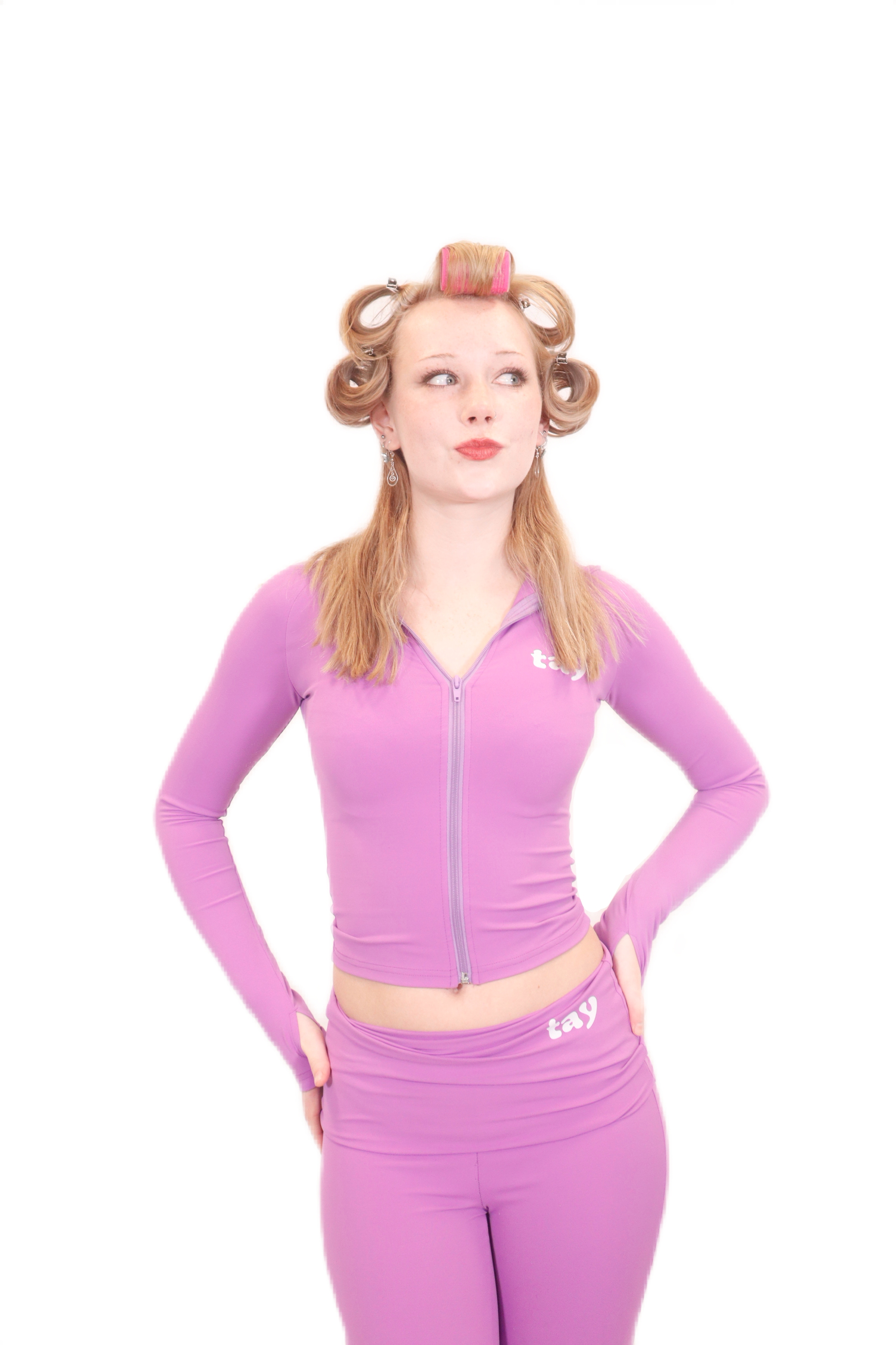 Purple T.A.Y Fold-Over Jacket