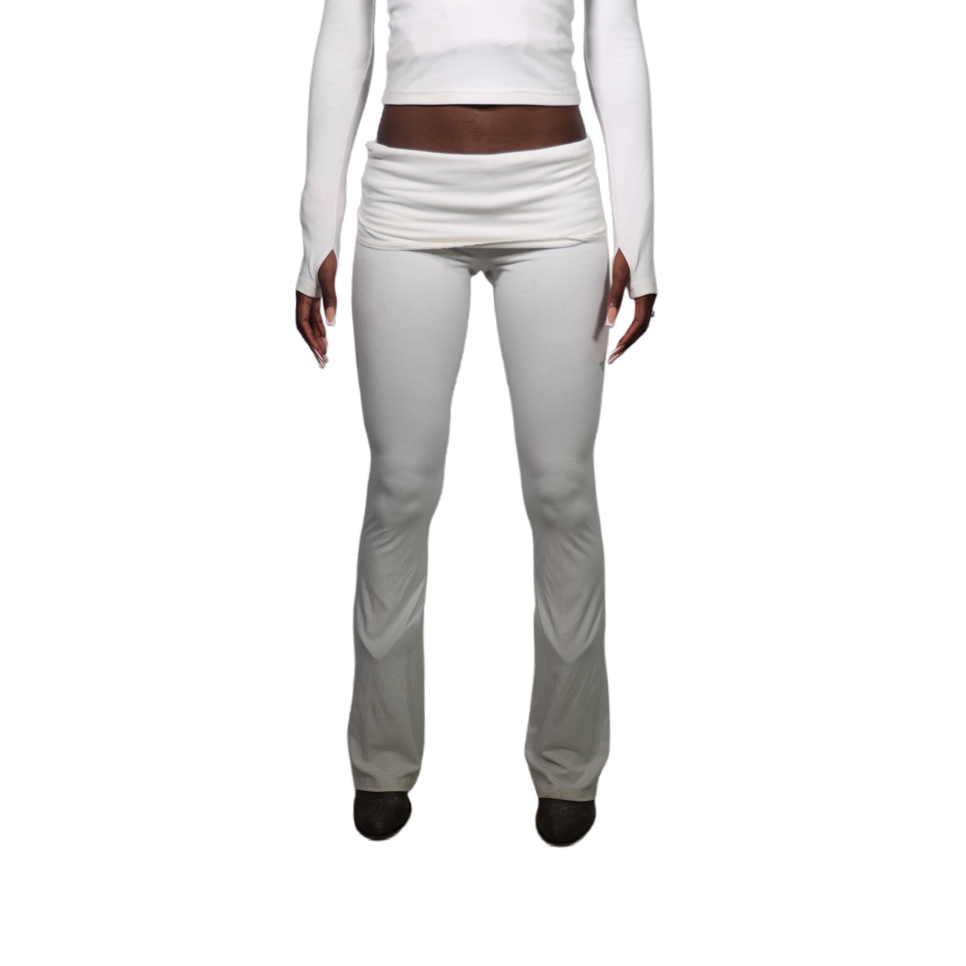 White Essentials Basics Leggings