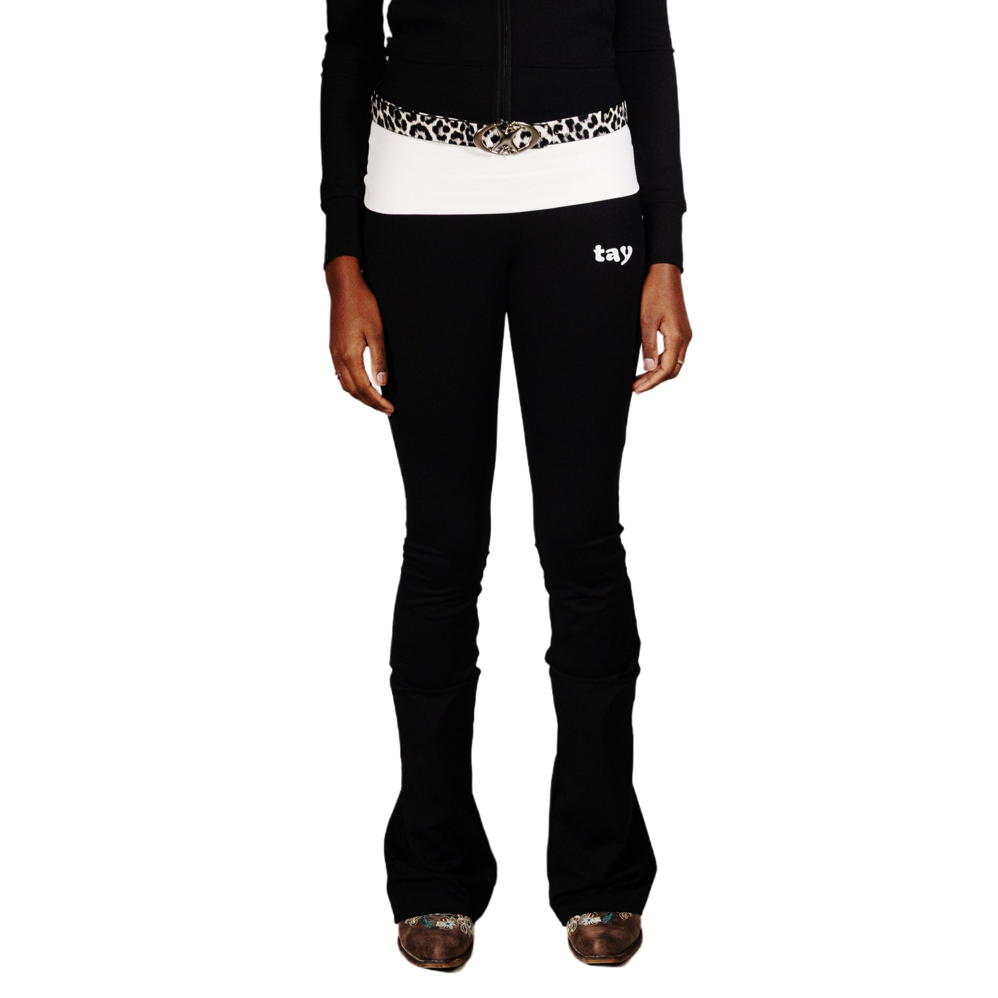 "Black" Cowgirl T.A.Y Leggings