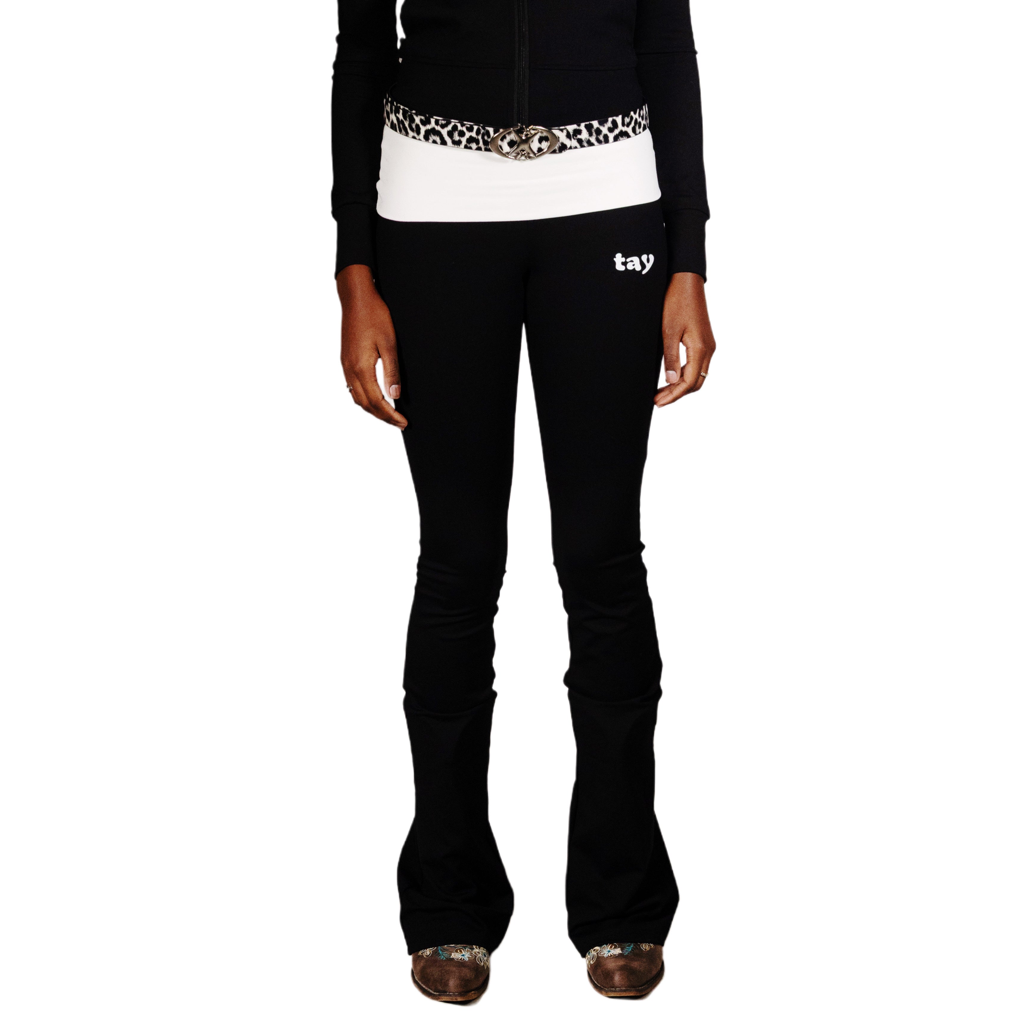 "Black" Cowgirl T.A.Y Leggings
